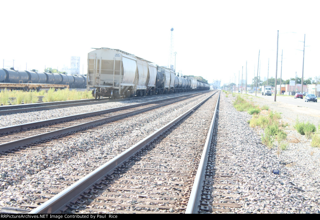 Looking South Along The BNSF Line